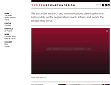 Tablet Screenshot of citizenrd.com